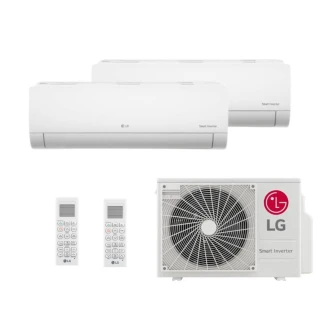 Ar Condicionado Bi Split LG 18000 BTUs (HW 12K+12K) Quente e Frio Inverter 220V R32 Z2UW18GFB1.AWGZBR1 Ar Condicionado Bi Split LG 18000 BTUs (HW 12K+12K) Quente e Frio Inverter 220V R32 Z2UW18GFB1.AWGZBR1