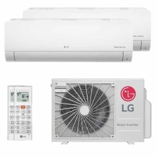 Ar Condicionado Multi Split BI Inverter LG 18000 BTU 2X9000 Quente e Frio 220V Z2UW18GFB1.AWGZBR1 Ar Condicionado Multi Split BI Inverter LG 18000 BTU 2X9000 Quente e Frio 220V Z2UW18GFB1.AWGZBR1