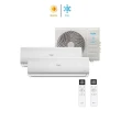 Ar Condicionado Bi Split Inverter Elgin 18000 BTUs (1x9000 + 1x18000) Quente e Frio 220V MTQE18C2CB